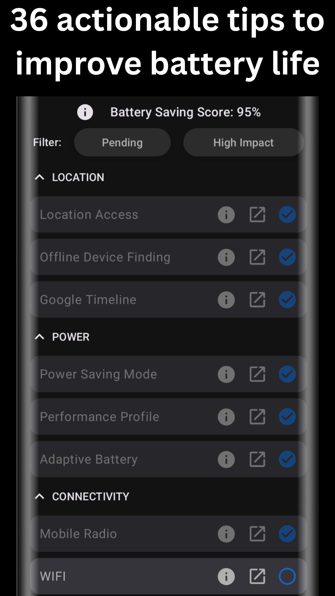 Battery Guardian - Actionable Library